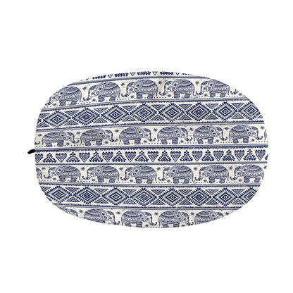 African Tribal Elephant Pattern Print Car Side Mirror Covers