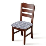 African Tribal Elephant Pattern Print Chair Cushion Cover