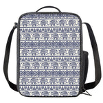 African Tribal Elephant Pattern Print Crossbody Lunch Bag