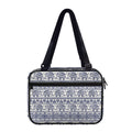 African Tribal Elephant Pattern Print Double Strap Bible Bag