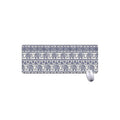 African Tribal Elephant Pattern Print Extended Mouse Pad