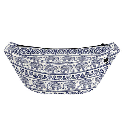 African Tribal Elephant Pattern Print Fanny Pack