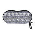 African Tribal Elephant Pattern Print Glasses Case