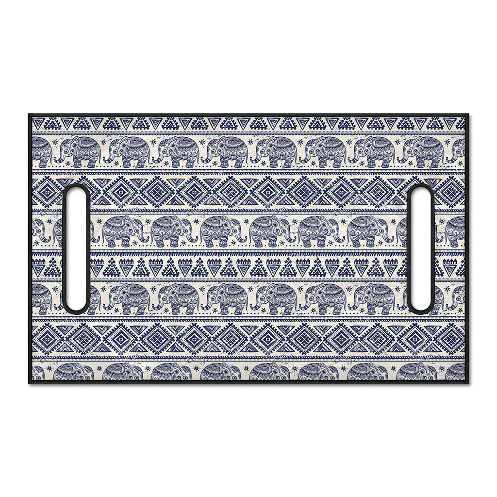 African Tribal Elephant Pattern Print Golf Cart Seat Cover
