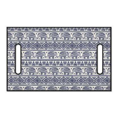 African Tribal Elephant Pattern Print Golf Cart Seat Cover