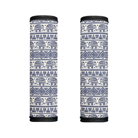 African Tribal Elephant Pattern Print Handle Covers