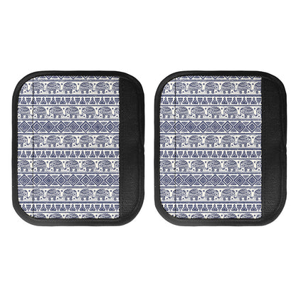 African Tribal Elephant Pattern Print Handle Covers