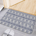 African Tribal Elephant Pattern Print Indoor Door Mat