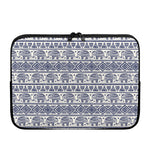 African Tribal Elephant Pattern Print Laptop Sleeve