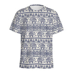 African Tribal Elephant Pattern Print Men's Sports T-Shirt