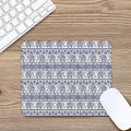 African Tribal Elephant Pattern Print Mouse Pad