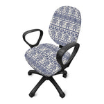 African Tribal Elephant Pattern Print Office Chair Cover