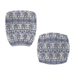 African Tribal Elephant Pattern Print Office Chair Cover