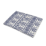 African Tribal Elephant Pattern Print Pet Cooling Mat Cover