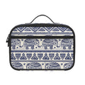 African Tribal Elephant Pattern Print Portable Lunch Bag
