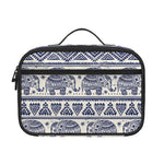 African Tribal Elephant Pattern Print Portable Lunch Bag