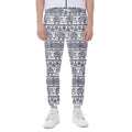 African Tribal Elephant Pattern Print Joggers