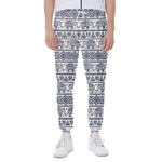 African Tribal Elephant Pattern Print Scuba Joggers