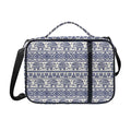 African Tribal Elephant Pattern Print Shoulder Strap Bible Bag