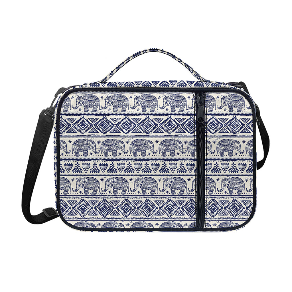 African Tribal Elephant Pattern Print Shoulder Strap Bible Bag