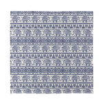 African Tribal Elephant Pattern Print Silk Bandana