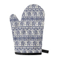 African Tribal Elephant Pattern Print Single Oven Mitt