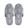 African Tribal Elephant Pattern Print Slippers