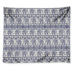 African Tribal Elephant Pattern Print Tapestry