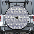 African Tribal Elephant Pattern Print Tire Cover With Camera Hole