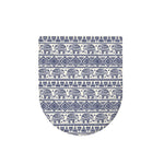 African Tribal Elephant Pattern Print Toilet Lid Cover
