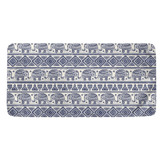 African Tribal Elephant Pattern Print Towel