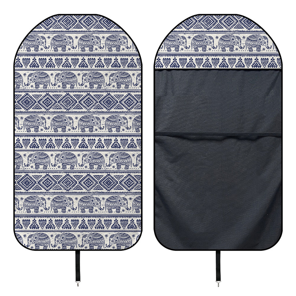 African Tribal Elephant Pattern Print Waterproof Car Seat Cover