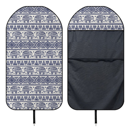 African Tribal Elephant Pattern Print Waterproof Car Seat Cover