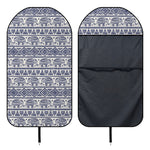 African Tribal Elephant Pattern Print Waterproof Car Seat Cover