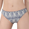 African Tribal Elephant Pattern Print Women's Panties