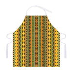 African Tribal Inspired Pattern Print Adjustable Apron
