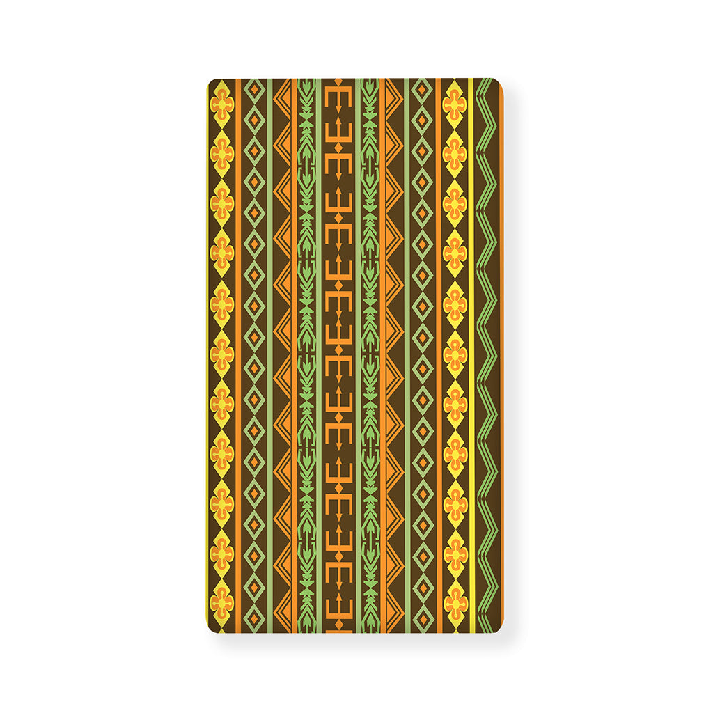 African Tribal Inspired Pattern Print Baby Crib Sheet