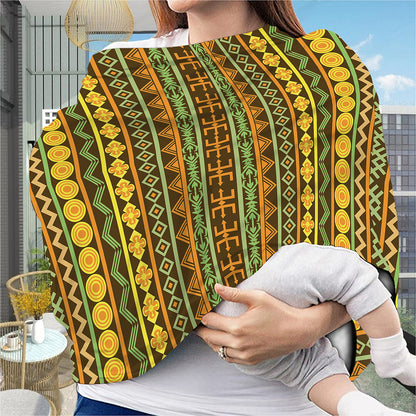 African Tribal Inspired Pattern Print Baby Seat Cover