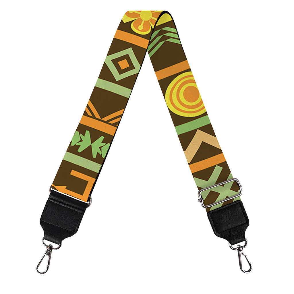 African Tribal Inspired Pattern Print Bag Strap