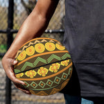 African Tribal Inspired Pattern Print Basketball