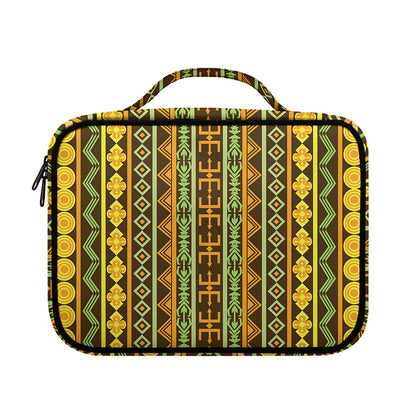 African Tribal Inspired Pattern Print Briefcase Bible Bag