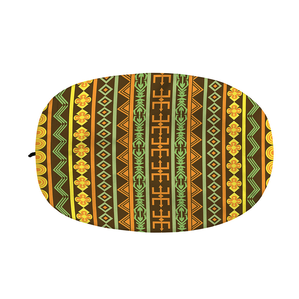 African Tribal Inspired Pattern Print Car Side Mirror Covers