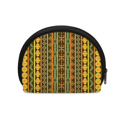 African Tribal Inspired Pattern Print Coin Purse