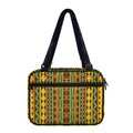 African Tribal Inspired Pattern Print Double Strap Bible Bag
