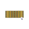 African Tribal Inspired Pattern Print Extended Mouse Pad