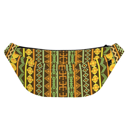African Tribal Inspired Pattern Print Fanny Pack