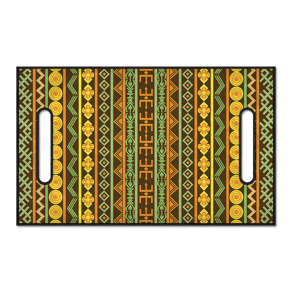 African Tribal Inspired Pattern Print Golf Cart Seat Cover