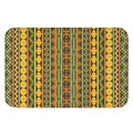 African Tribal Inspired Pattern Print Indoor Door Mat