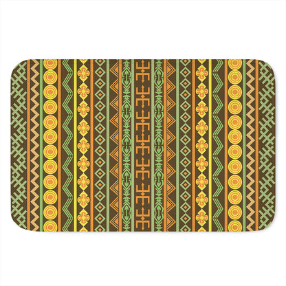 African Tribal Inspired Pattern Print Indoor Door Mat