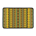 African Tribal Inspired Pattern Print Kitchen Mat